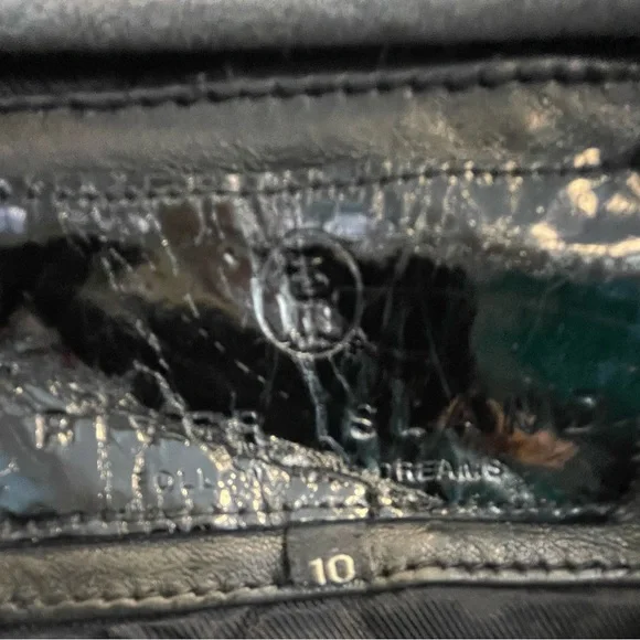 River Island 100% REAL LEATHER Quilted Moto Jacket - Black - Size UK 10 / US 6 - Picture 5 of 10